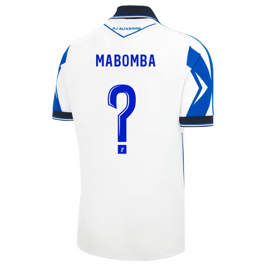 נשים Gloria Mabomba #0 שחור לבן כחול ג'רזי ביתית 2026/27 חולצה קצרה