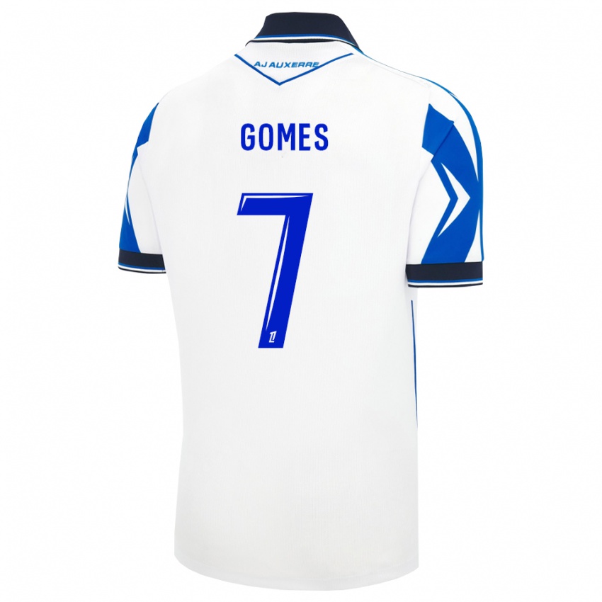 נשים Ailton Gomes #7 שחור לבן כחול ג'רזי ביתית 2026/27 חולצה קצרה