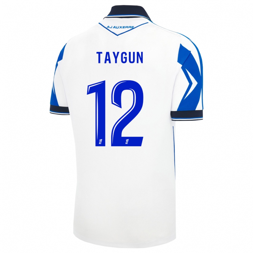 נשים Omer Taygun #12 שחור לבן כחול ג'רזי ביתית 2026/27 חולצה קצרה
