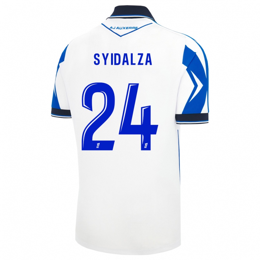 נשים Denelzo Syidalza #24 שחור לבן כחול ג'רזי ביתית 2026/27 חולצה קצרה