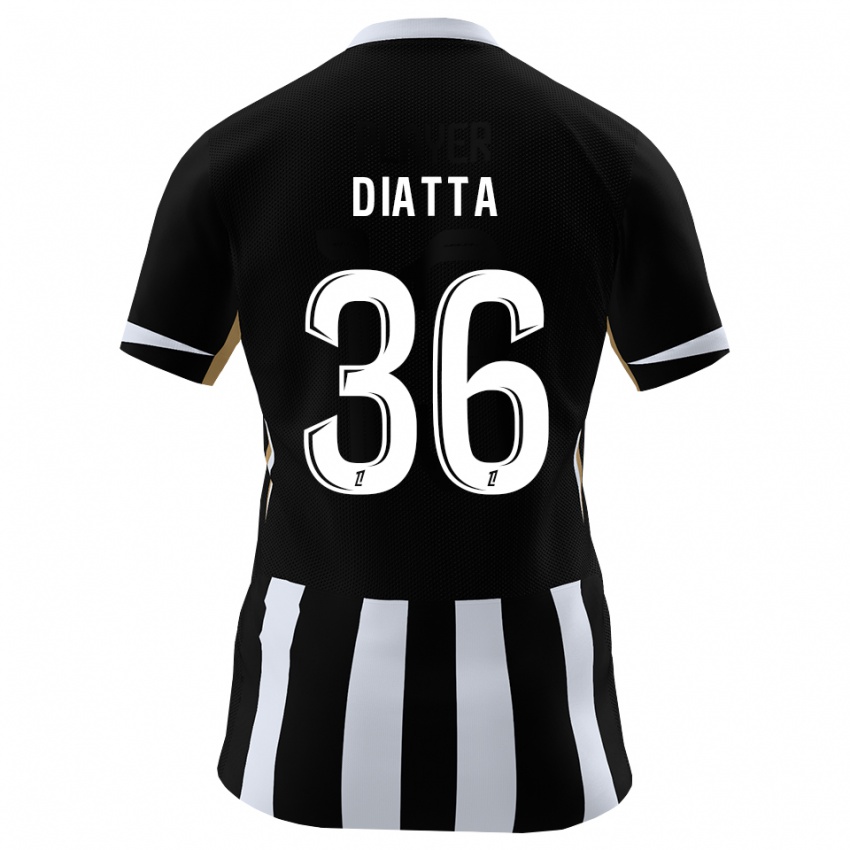 נשים Bané Diatta #36 שחור כחול ג'רזי ביתית 2026/27 חולצה קצרה