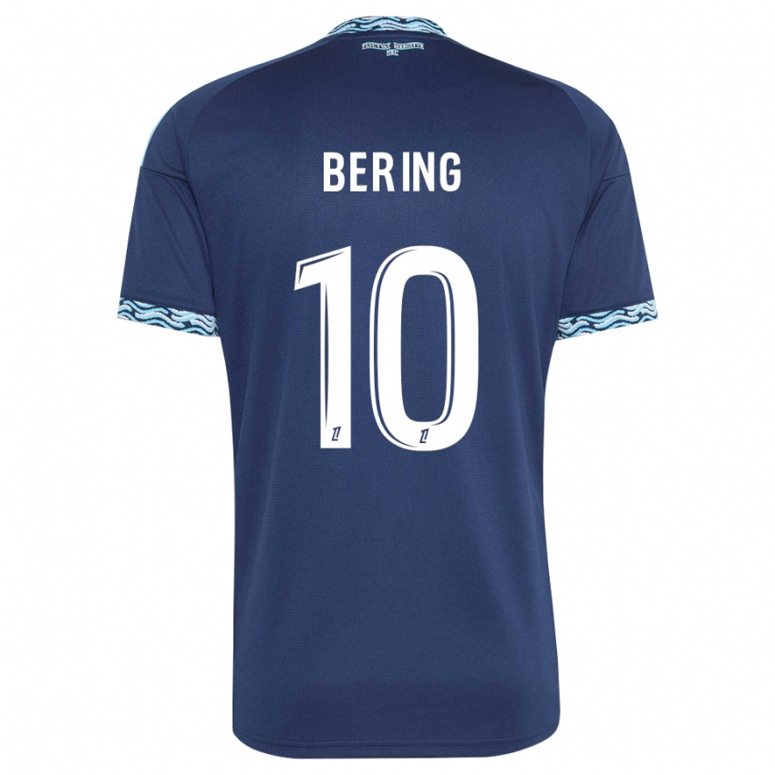 נשים Aymerick Bering #10 כחול פלדה לבן ג'רזי ביתית 2026/27 חולצה קצרה