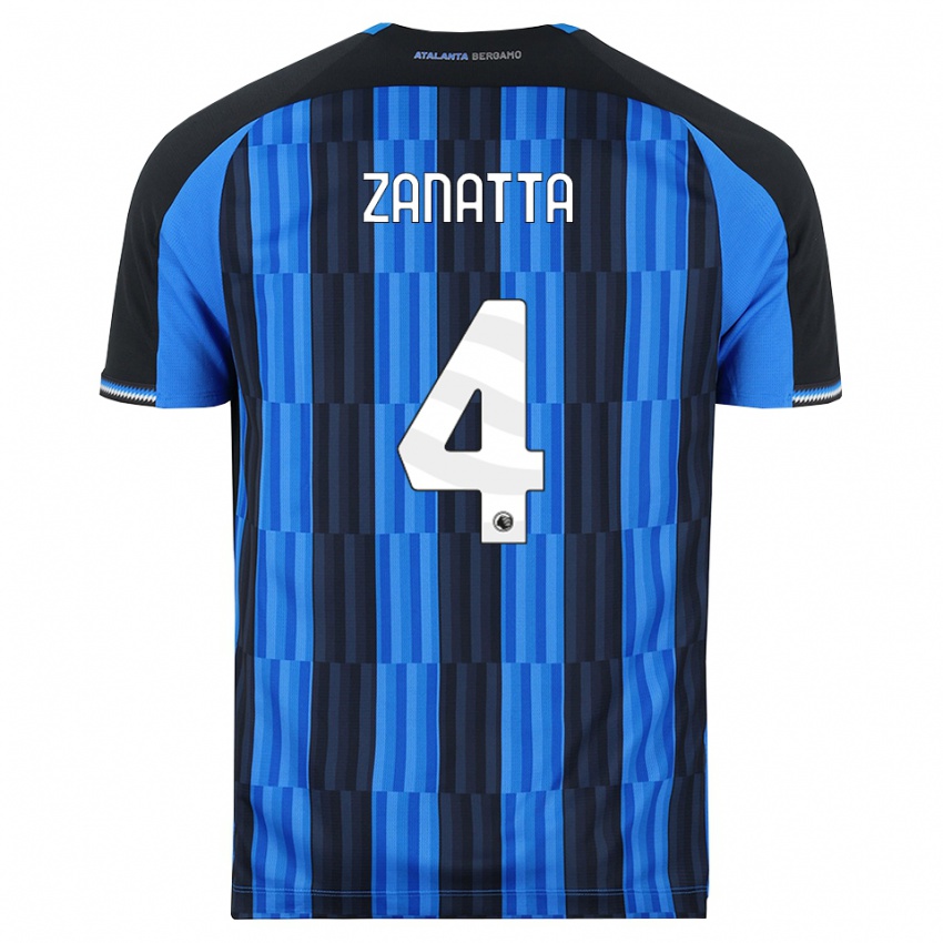 נשים Giovanni Zanatta #4 כחול שחור אדום ג'רזי ביתית 2026/27 חולצה קצרה