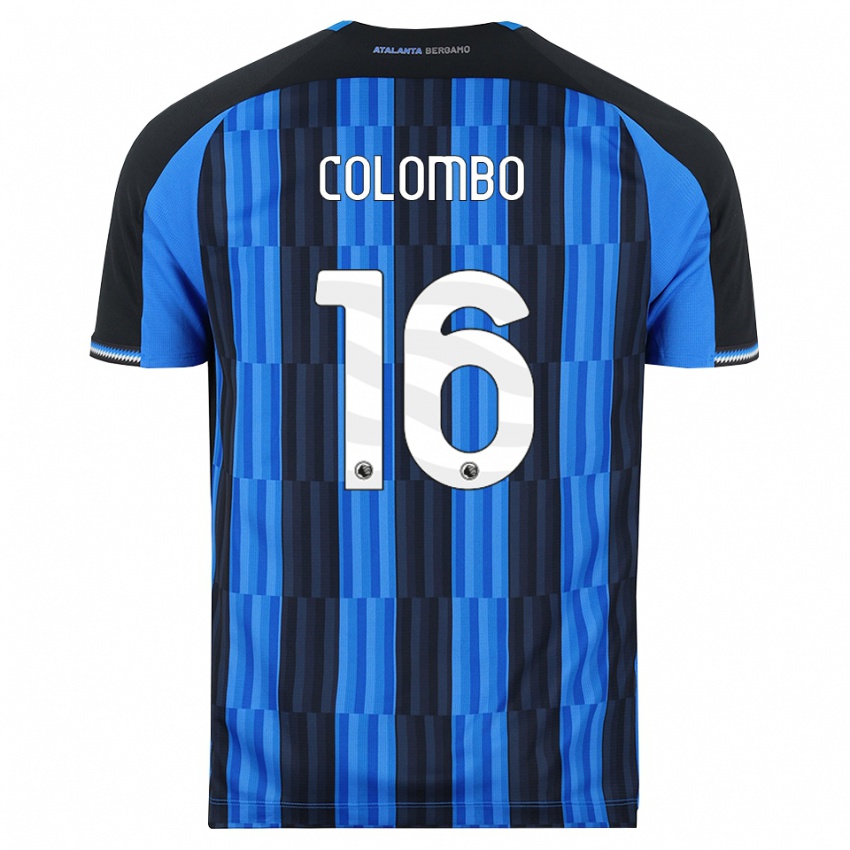 נשים William Colombo #16 כחול שחור אדום ג'רזי ביתית 2026/27 חולצה קצרה