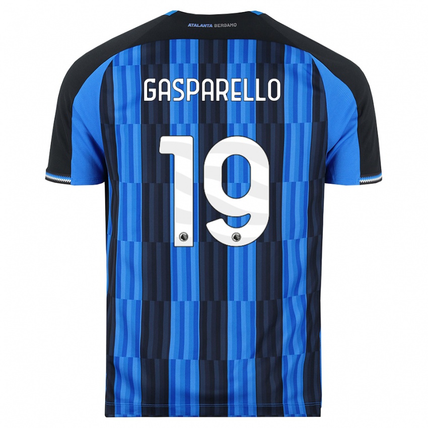 נשים Francesco Gasparello #19 כחול שחור אדום ג'רזי ביתית 2026/27 חולצה קצרה