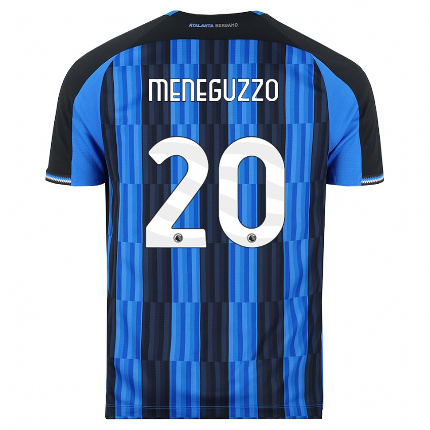 נשים Davide Meneguzzo #20 כחול שחור אדום ג'רזי ביתית 2026/27 חולצה קצרה