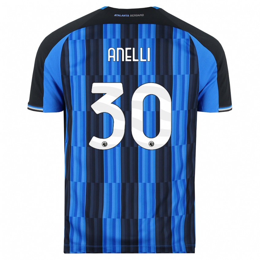 נשים Alessandro Anelli #30 כחול שחור אדום ג'רזי ביתית 2026/27 חולצה קצרה
