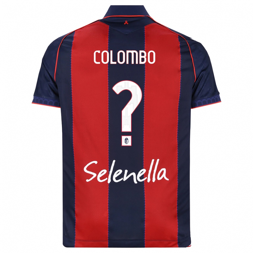 נשים Valentina Colombo #0 כחול מלכותי אדום לבן ג'רזי ביתית 2026/27 חולצה קצרה