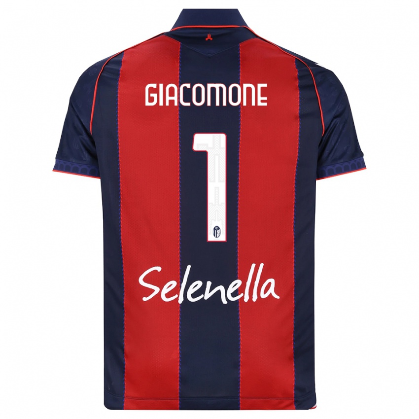 נשים Giacomo Giacomone #1 כחול מלכותי אדום לבן ג'רזי ביתית 2026/27 חולצה קצרה