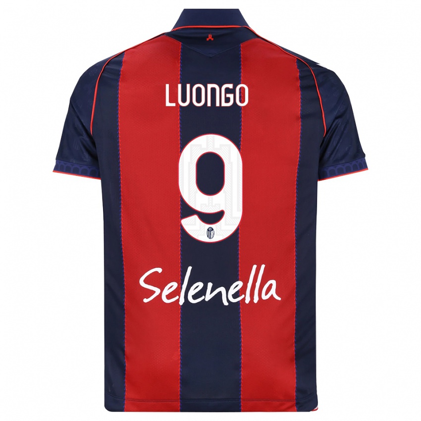 נשים Francesco Luongo #9 כחול מלכותי אדום לבן ג'רזי ביתית 2026/27 חולצה קצרה