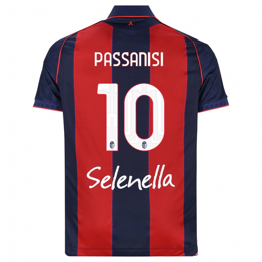 נשים Fernando Passanisi #10 כחול מלכותי אדום לבן ג'רזי ביתית 2026/27 חולצה קצרה