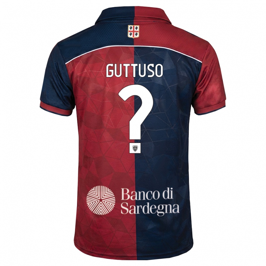 נשים Iacopo Guttuso #0 בורדו כחול מלכותי ג'רזי ביתית 2026/27 חולצה קצרה