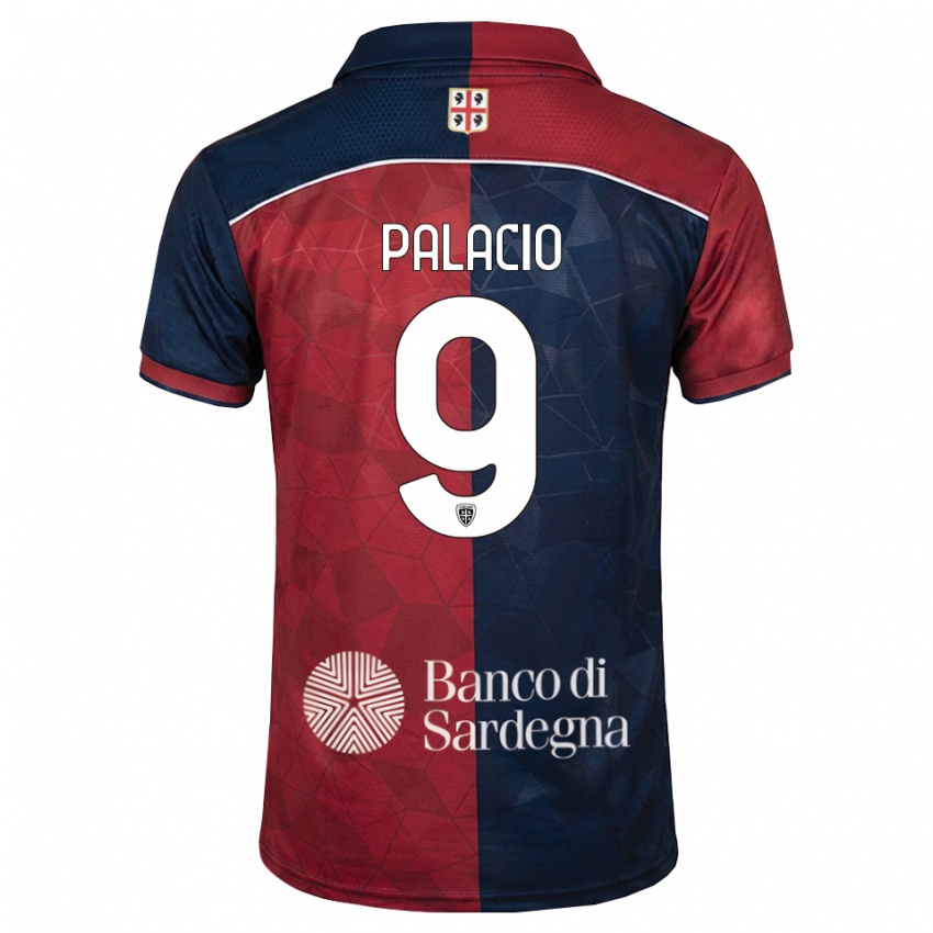 נשים Diego Palacio #9 בורדו כחול מלכותי ג'רזי ביתית 2026/27 חולצה קצרה