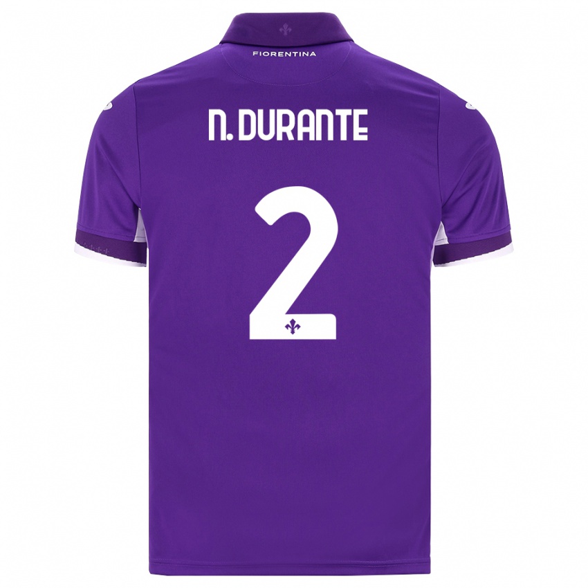 נשים Nicholas Durante #2 סגול לבן ורוד ג'רזי ביתית 2026/27 חולצה קצרה