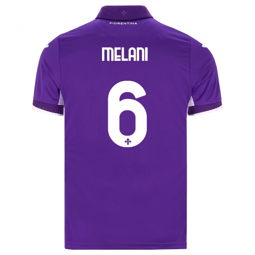 נשים Federico Melani #6 סגול לבן ורוד ג'רזי ביתית 2026/27 חולצה קצרה
