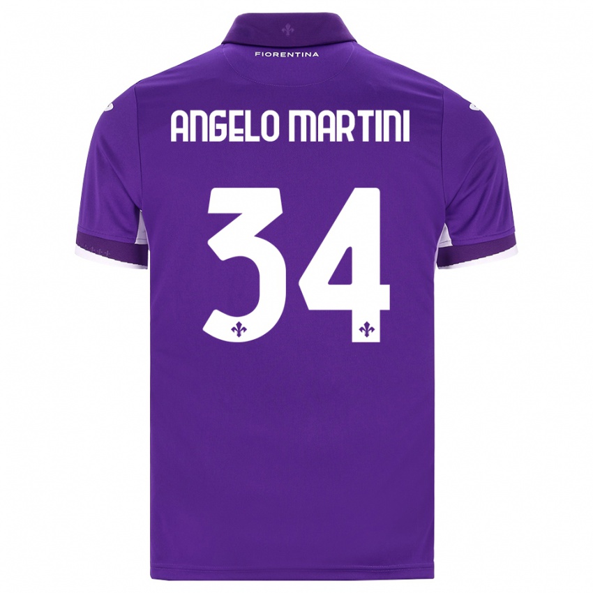 נשים Angelo Martini #34 סגול לבן ורוד ג'רזי ביתית 2026/27 חולצה קצרה