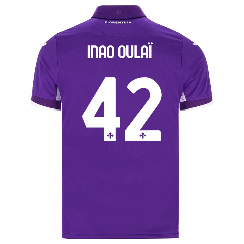 נשים Christ Inao Oulaï #42 סגול לבן ורוד ג'רזי ביתית 2026/27 חולצה קצרה