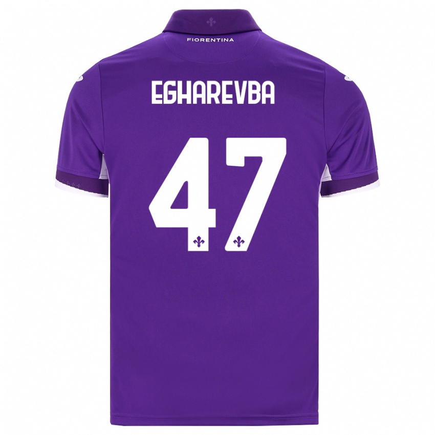 נשים Fortune Egharevba #47 סגול לבן ורוד ג'רזי ביתית 2026/27 חולצה קצרה