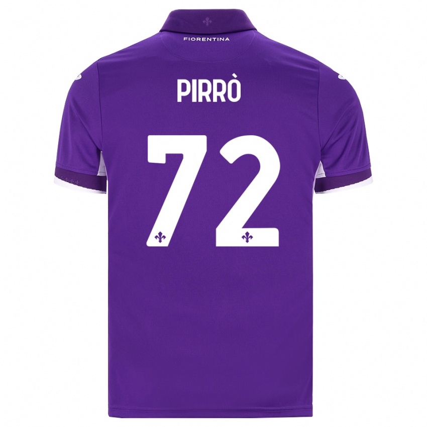 נשים Antonio Pirrò #72 סגול לבן ורוד ג'רזי ביתית 2026/27 חולצה קצרה