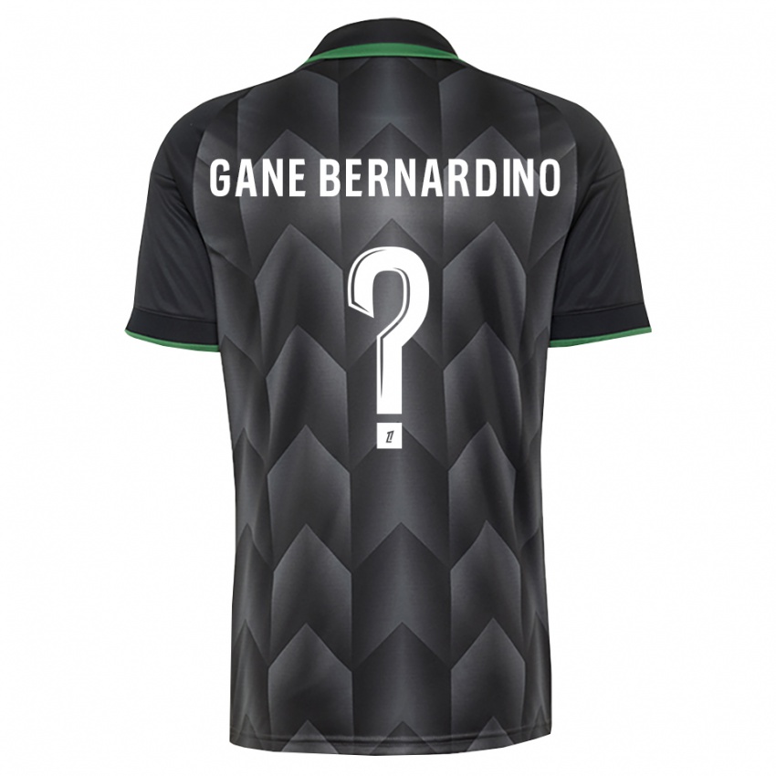 נשים Nathanaël Gane Bernardino #0 לבן שחור ירוק הרחק ג'רזי 2026/27 חולצה קצרה