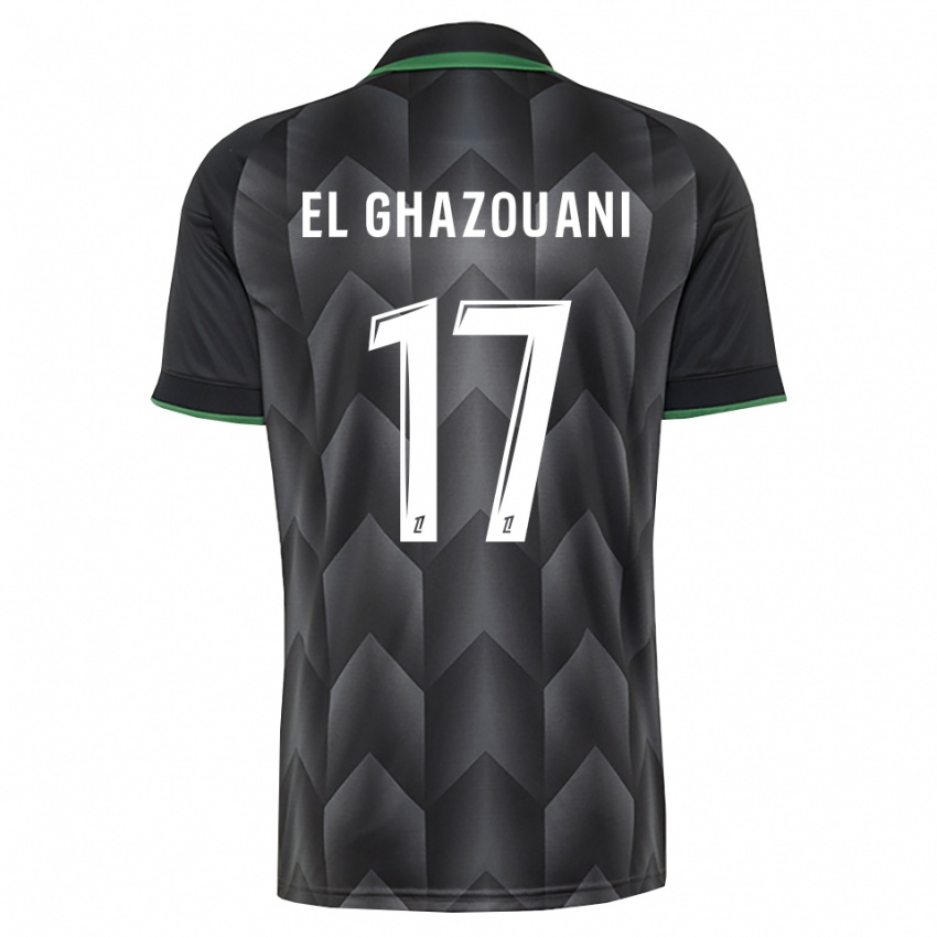 נשים Fatima El Ghazouani #17 לבן שחור ירוק הרחק ג'רזי 2026/27 חולצה קצרה