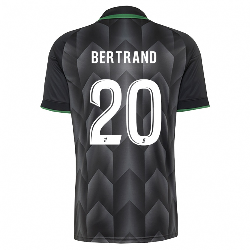 נשים Clara Bertrand #20 לבן שחור ירוק הרחק ג'רזי 2026/27 חולצה קצרה