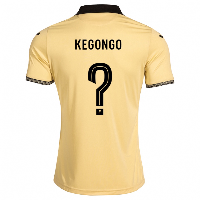 נשים Clarence Kegongo #0 לבן נאבאחו שחור הרחק ג'רזי 2026/27 חולצה קצרה