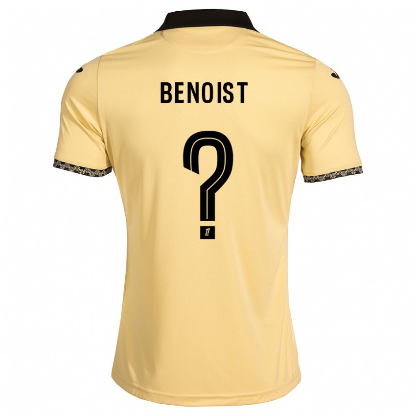 נשים Baptiste Benoist #0 לבן נאבאחו שחור הרחק ג'רזי 2026/27 חולצה קצרה