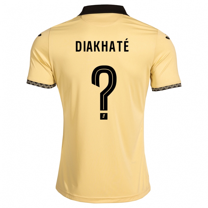 נשים Yanis Diakhaté #0 לבן נאבאחו שחור הרחק ג'רזי 2026/27 חולצה קצרה
