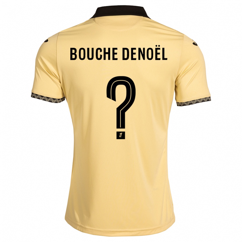 נשים Max Bouche Denoël #0 לבן נאבאחו שחור הרחק ג'רזי 2026/27 חולצה קצרה