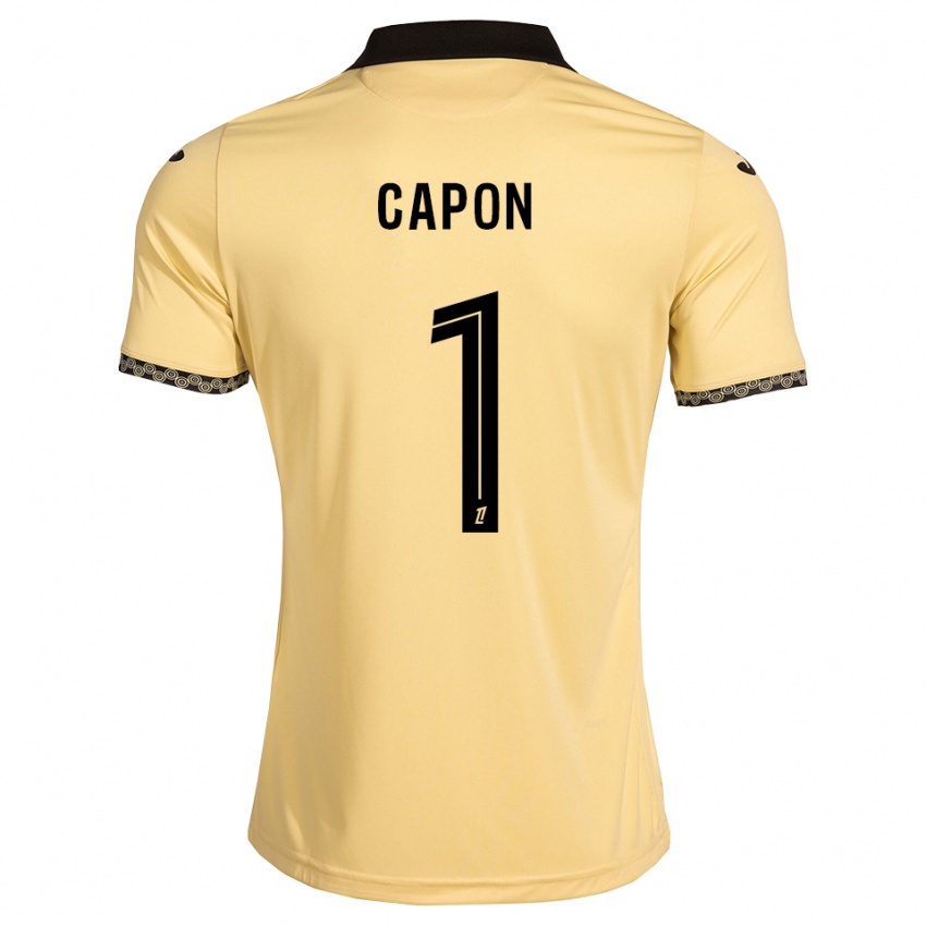 נשים Emma Capon #1 לבן נאבאחו שחור הרחק ג'רזי 2026/27 חולצה קצרה
