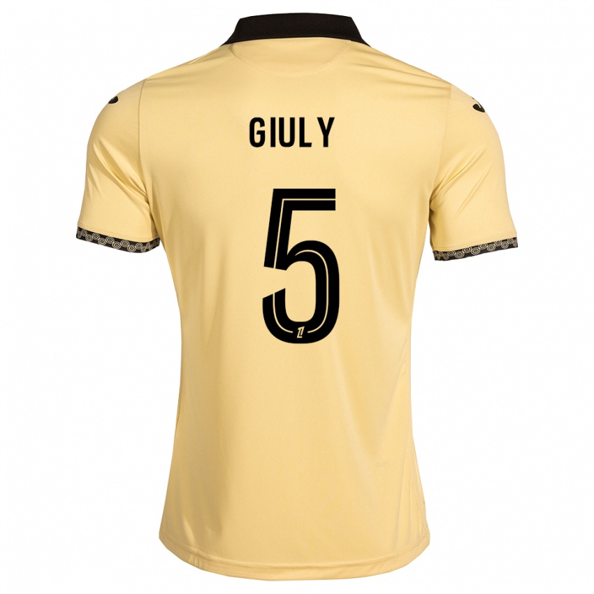נשים Jade Giuly #5 לבן נאבאחו שחור הרחק ג'רזי 2026/27 חולצה קצרה