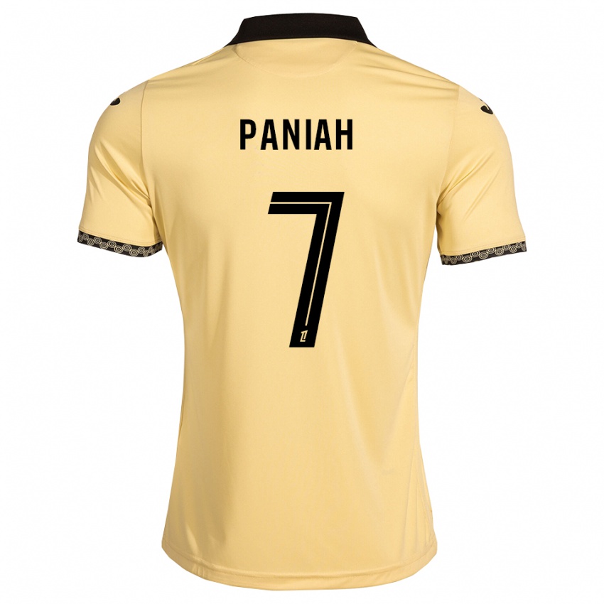 נשים Djedjom Paniah #7 לבן נאבאחו שחור הרחק ג'רזי 2026/27 חולצה קצרה