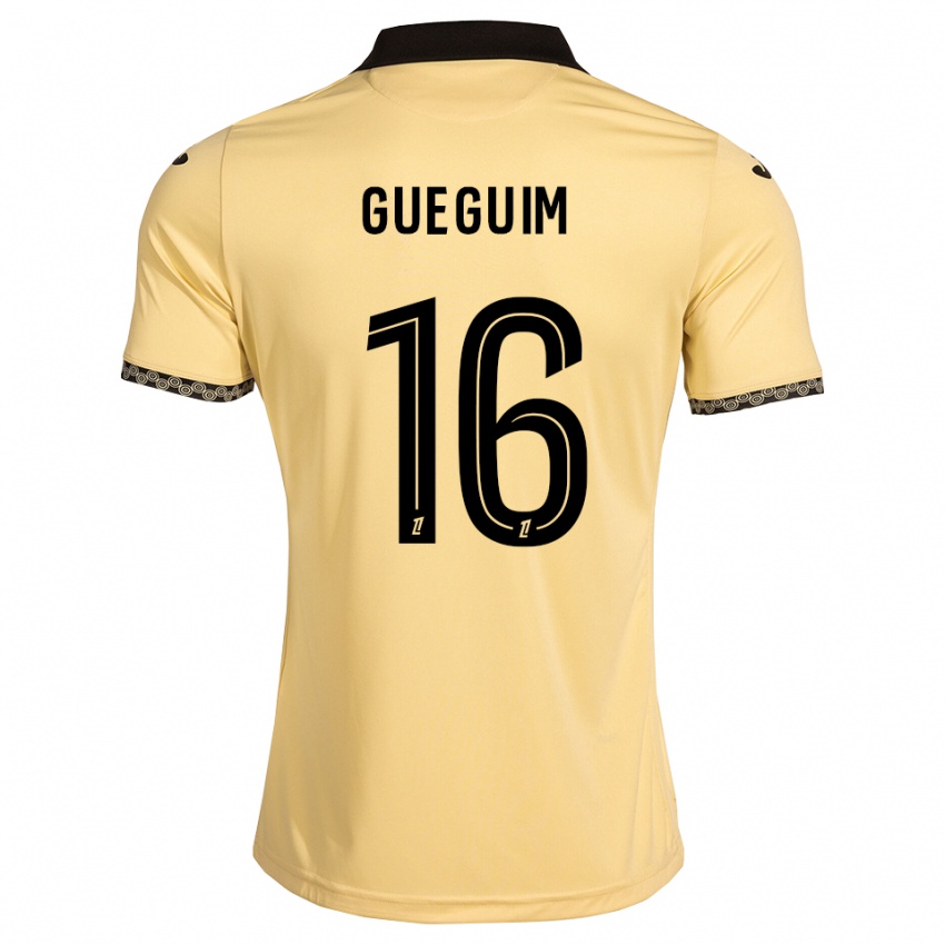 נשים Guirone Gueguim #16 לבן נאבאחו שחור הרחק ג'רזי 2026/27 חולצה קצרה