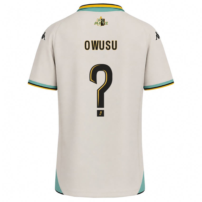 נשים Ryan Owusu #0 לבן פרחוני שחור הרחק ג'רזי 2026/27 חולצה קצרה