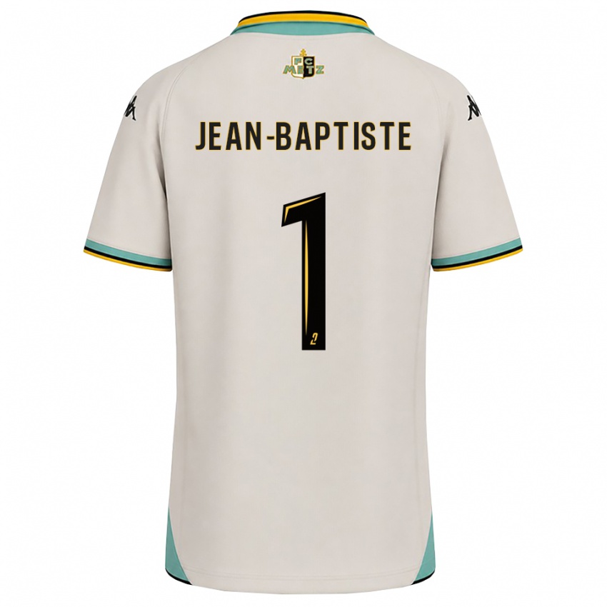 נשים Romain Jean-Baptiste #1 לבן פרחוני שחור הרחק ג'רזי 2026/27 חולצה קצרה