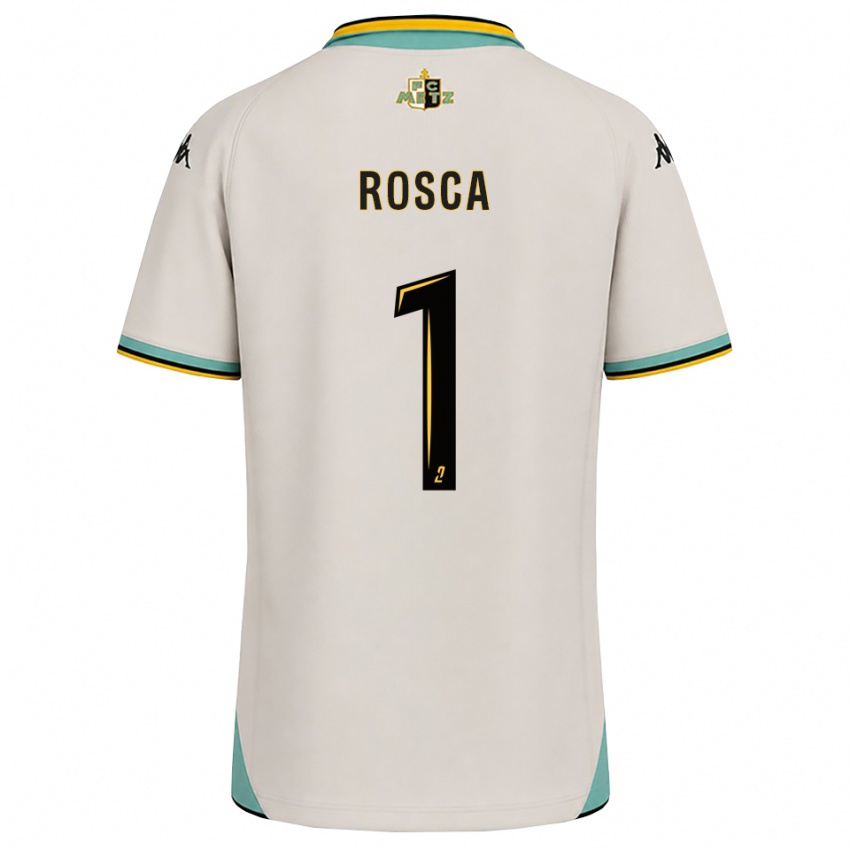 נשים Daniel Rosca #1 לבן פרחוני שחור הרחק ג'רזי 2026/27 חולצה קצרה