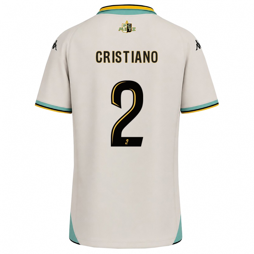 נשים Cristiano De Castro Rolo #2 לבן פרחוני שחור הרחק ג'רזי 2026/27 חולצה קצרה