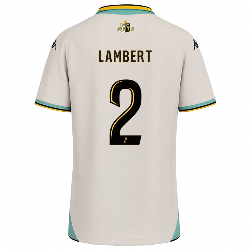 נשים Anaïs Lambert #2 לבן פרחוני שחור הרחק ג'רזי 2026/27 חולצה קצרה