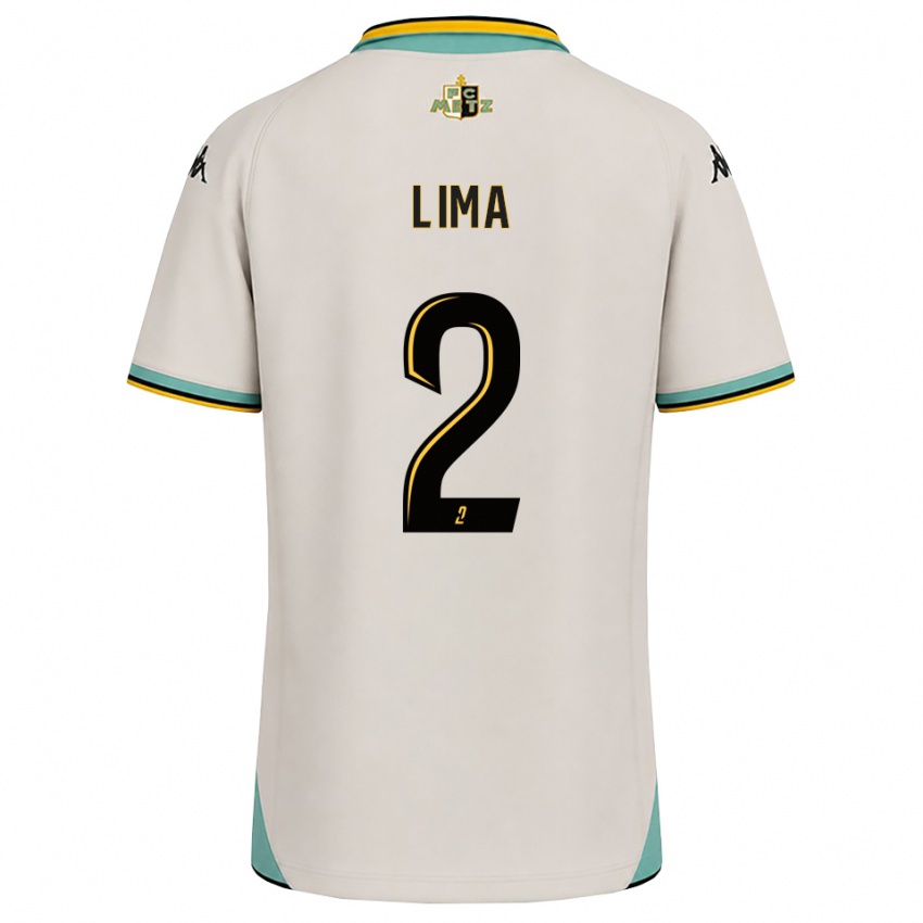 נשים Edson Lima #2 לבן פרחוני שחור הרחק ג'רזי 2026/27 חולצה קצרה