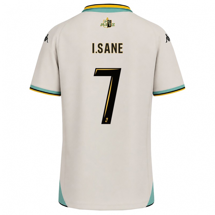 נשים Ibou Sané #7 לבן פרחוני שחור הרחק ג'רזי 2026/27 חולצה קצרה