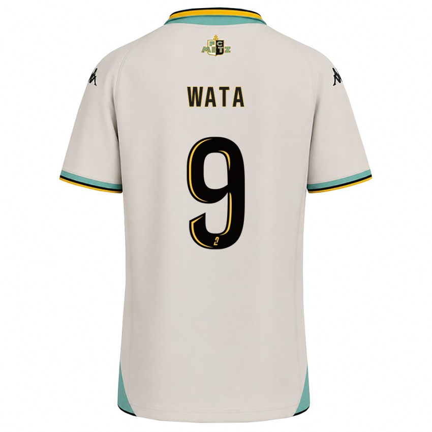 נשים Xavier Wata #9 לבן פרחוני שחור הרחק ג'רזי 2026/27 חולצה קצרה
