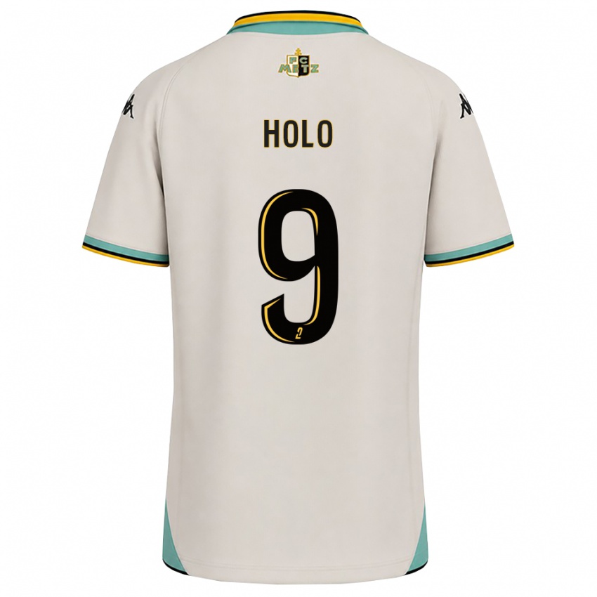 נשים Mathis Holo #9 לבן פרחוני שחור הרחק ג'רזי 2026/27 חולצה קצרה