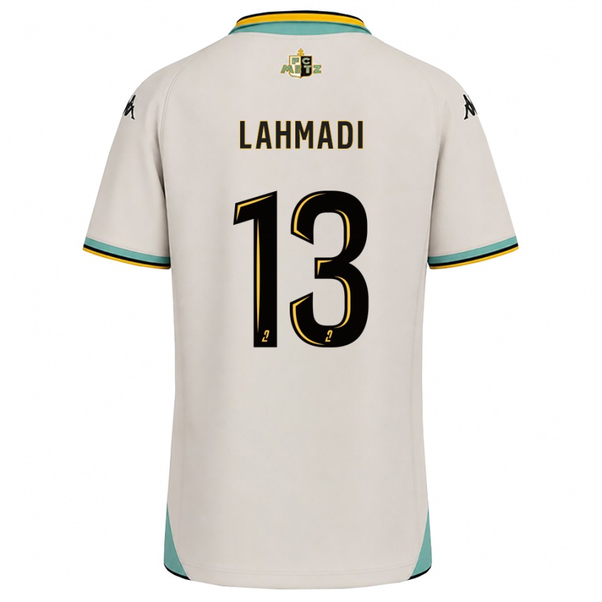 נשים Mehdi Lahmadi #13 לבן פרחוני שחור הרחק ג'רזי 2026/27 חולצה קצרה