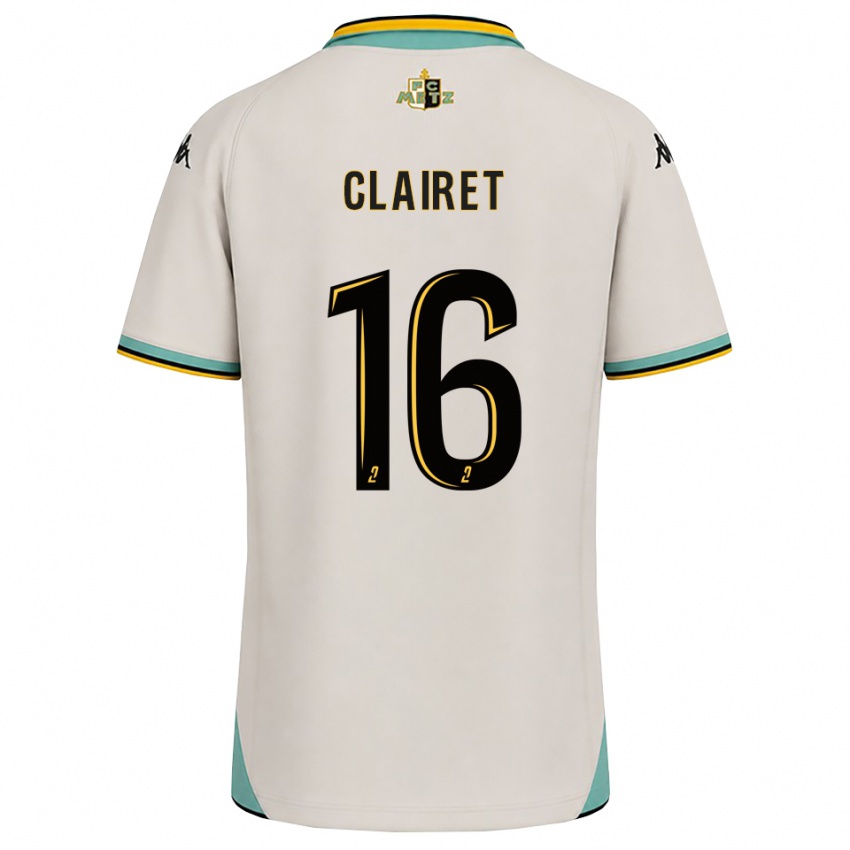 נשים Duncan Clairet #16 לבן פרחוני שחור הרחק ג'רזי 2026/27 חולצה קצרה
