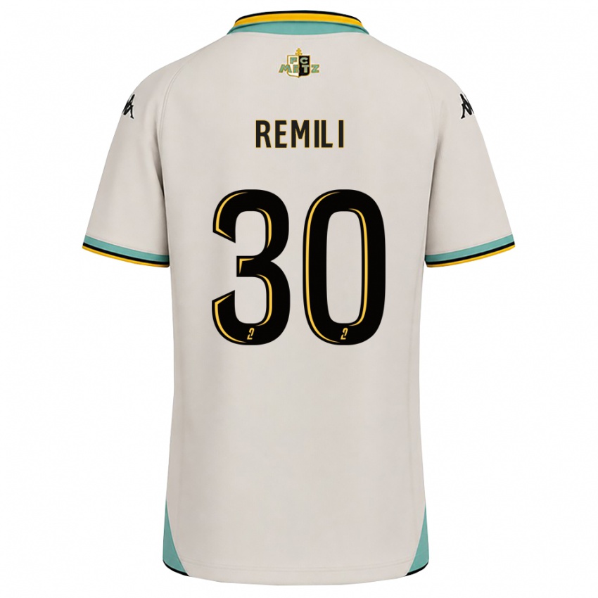 נשים Célia Remili #30 לבן פרחוני שחור הרחק ג'רזי 2026/27 חולצה קצרה