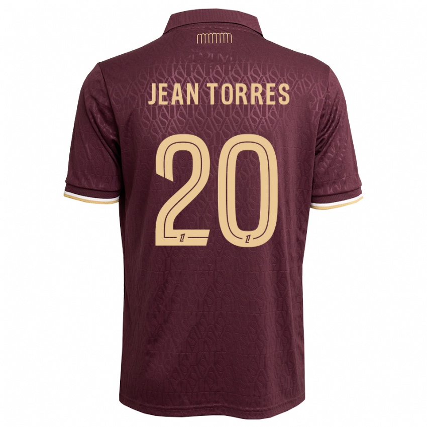 נשים Jean Torres #20 חום חולי אדום הרחק ג'רזי 2026/27 חולצה קצרה