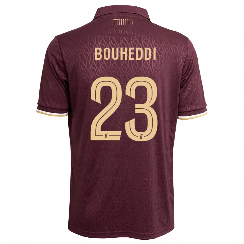 נשים Akim Bouheddi #23 חום חולי אדום הרחק ג'רזי 2026/27 חולצה קצרה