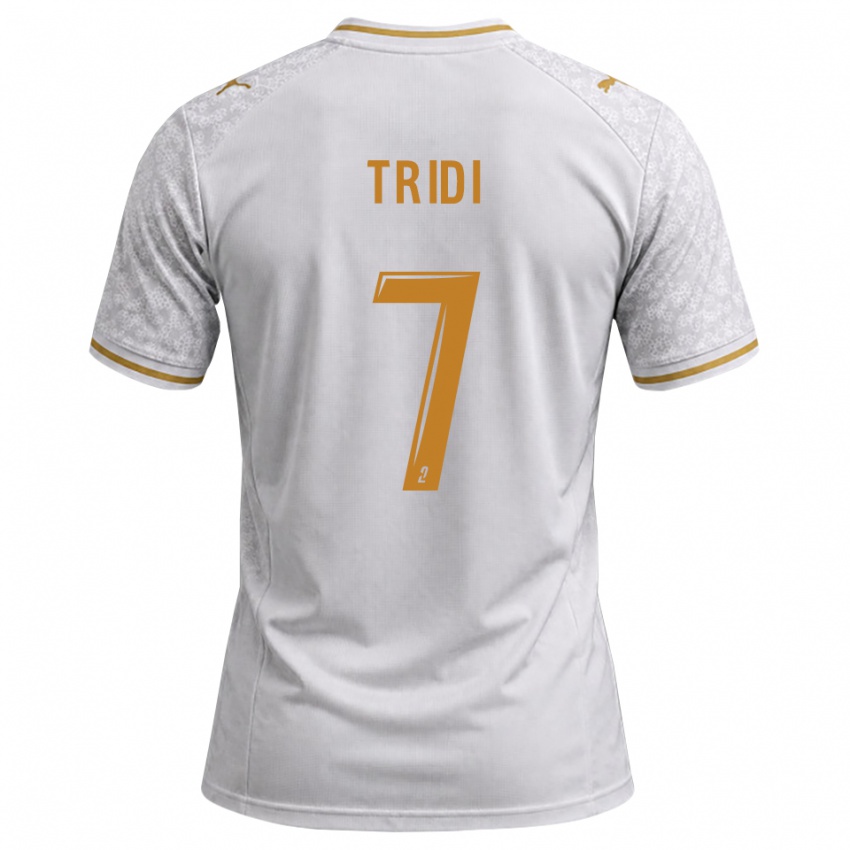 נשים Elyes Tridi #7 לבן אפור זהב הרחק ג'רזי 2026/27 חולצה קצרה