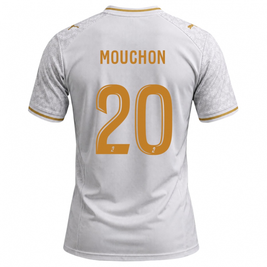 נשים נואמי מושון #20 לבן אפור זהב הרחק ג'רזי 2026/27 חולצה קצרה